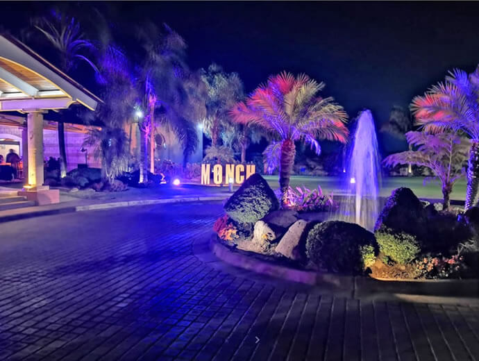 Terra Santa. Terraza para eventos.