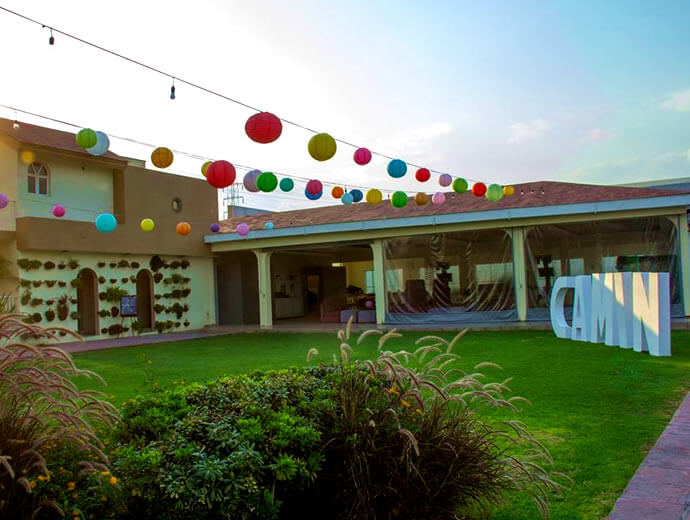 Hacienda de la Barranca. Salon de eventos.